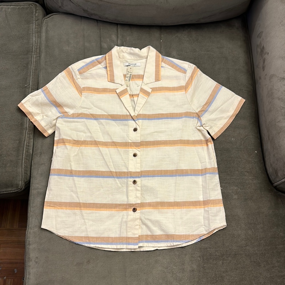Madewell stripes shirt